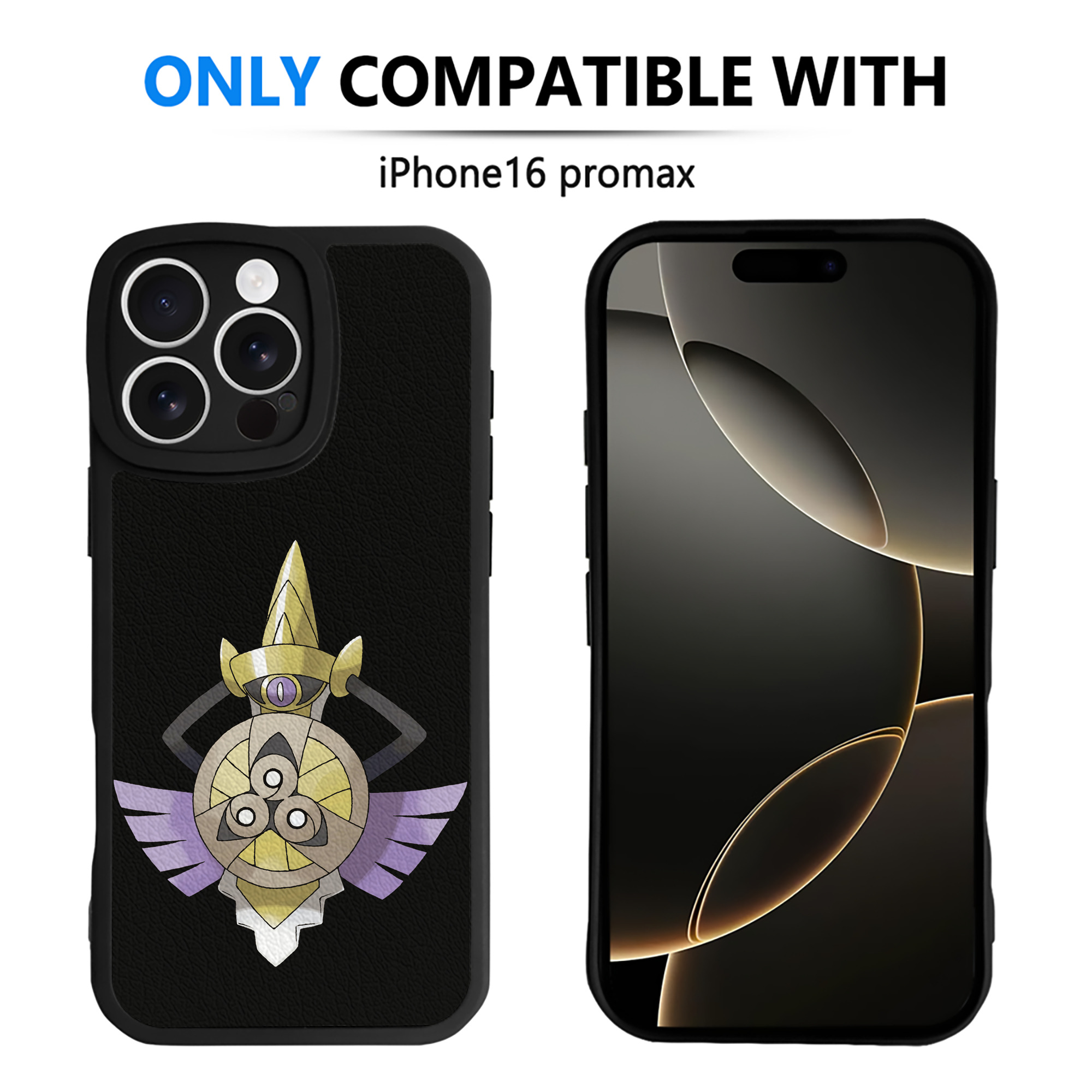 （画像用） ポケットモンスター Pokémon 【iPhone 16シリーズ対応】シリコンスマホケース（レザー調） 材質：シリコン
